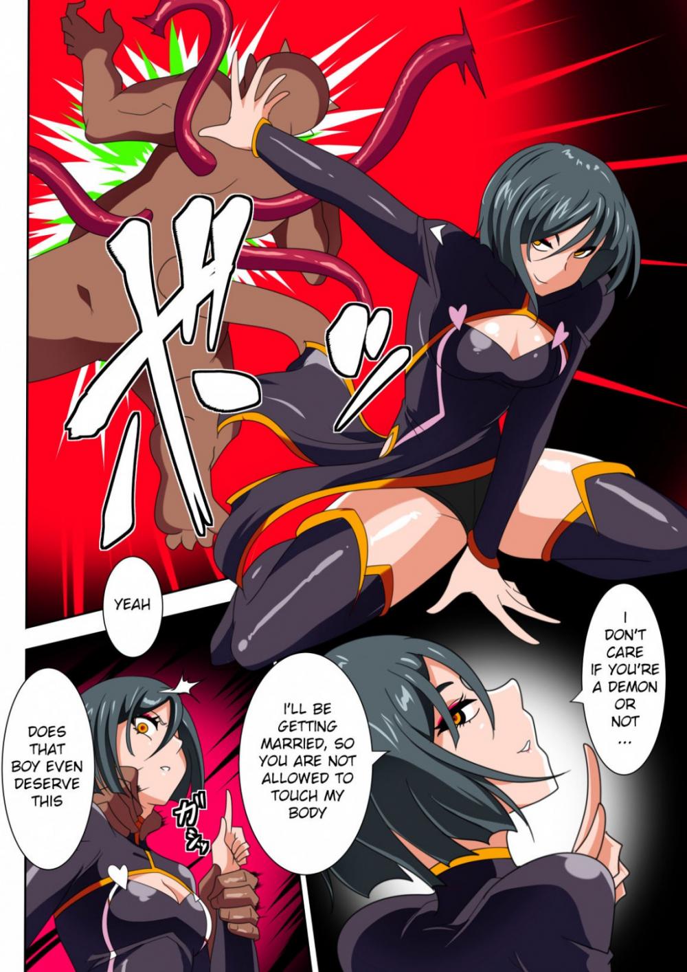 Hentai Manga Comic-Heroine Harassment - Magician Akina's Chastity-Read-12